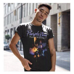 NEW Prince Purple Rain The‎ Revolution 1984 Mens Vintage Classic T-Shirt Size XL